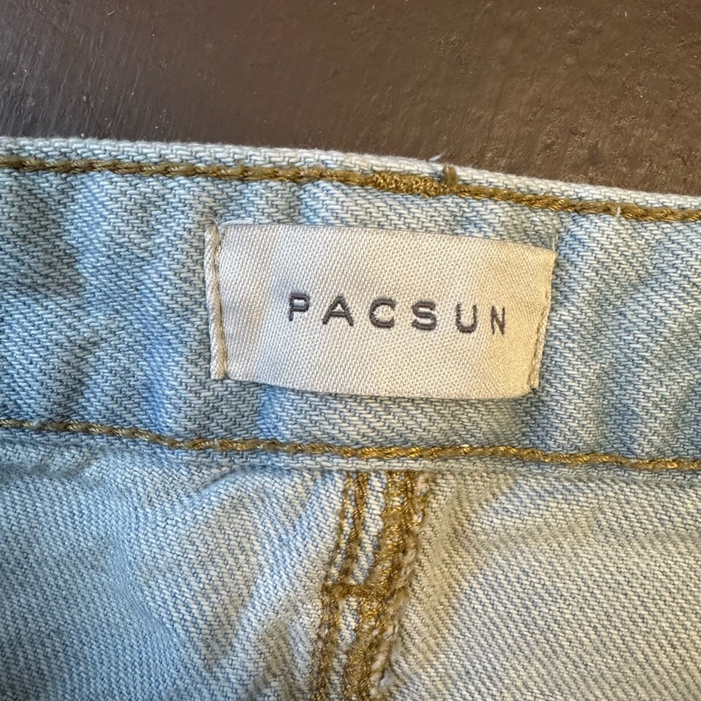 PacSun Light Blue Women's Jeans - Size 25 Regular - Picture 2 of 5